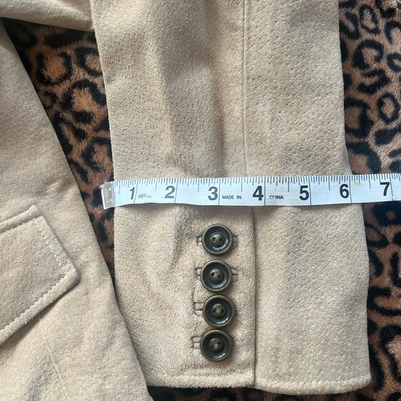 Wilson Leather Suede tan jacket coat XL - Picture 6 of 8
